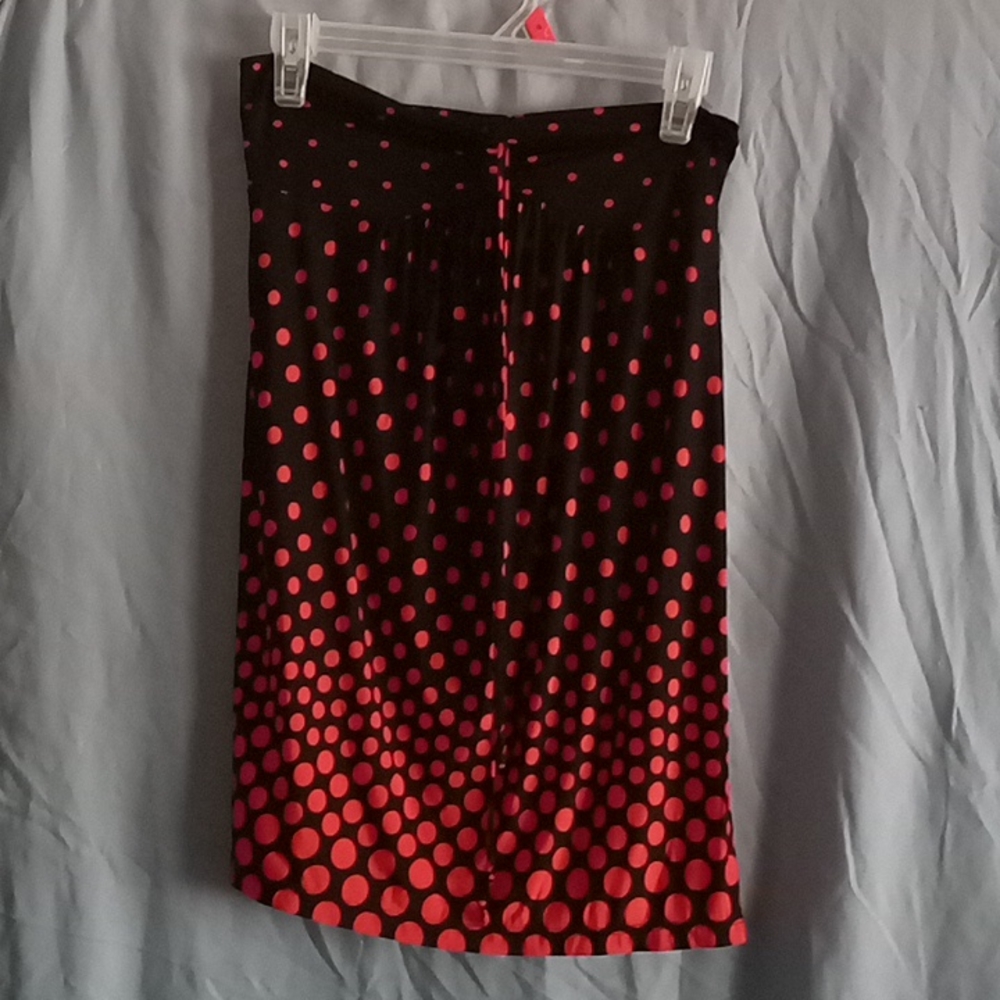 Strapless top